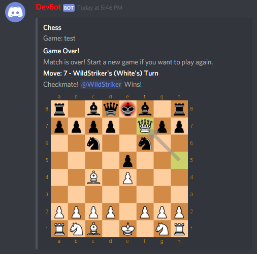 GitHub - Gortaf/ChessBot: A discord bot that allows you to play Chess with  your friends directly on discord